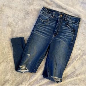 American Eagle AE ripped knee skinny Jeans